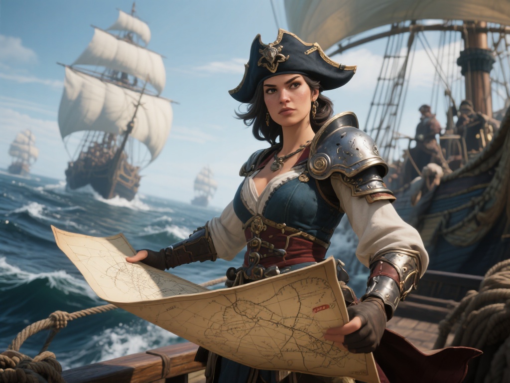 pg电子游戏女船长带你体验刺激海战对决 (pg电子游戏女船长引领你体验惊险海战对决) 在pg电子游戏中,女船长不仅仅是一个角色,更是一个