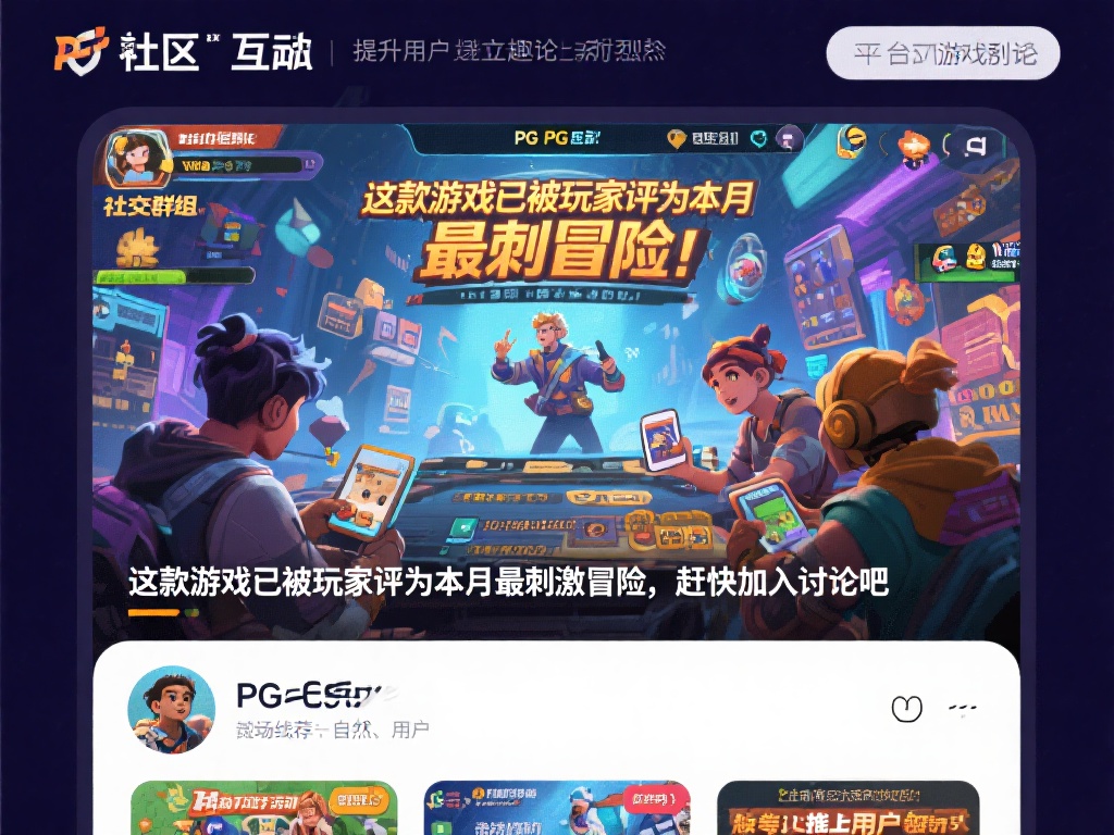 社区互动是提升用户兴趣的另一大利器。平台可以建立游