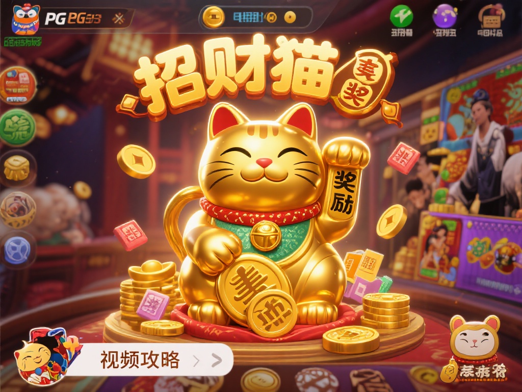 招财猫作为pg电子游戏中的明星产品，其最大的亮点在
